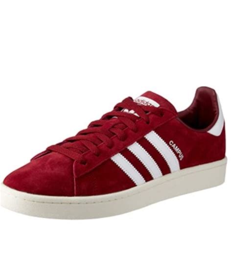 adidas campus rojas hombre